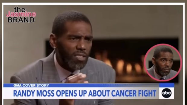 Pro Football Hall Of Famer Randy Moss Becomes Emotional As He Opens Up About Cancer Battle For 1st Time