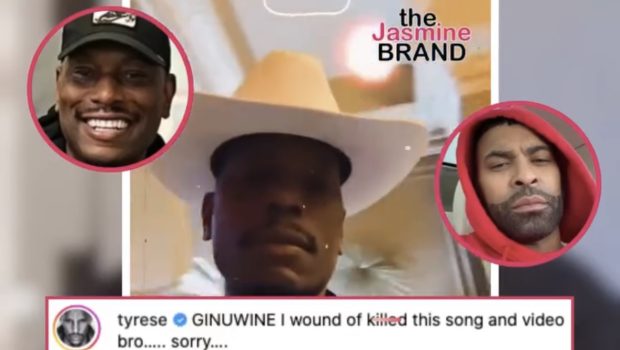 Tyrese Says He Would’ve K!lled’ Ginuwine’s ‘Pony’ Song: I’m Coming for Your Spot’