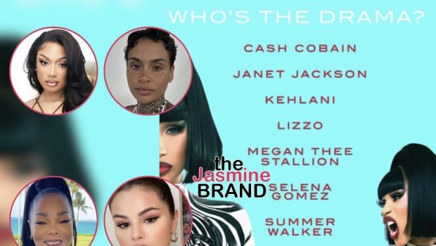 Megan Thee Stallion, Kehlani, Janet Jackson, Selena Gomez & More Featured On Cardi B’s Upcoming Album