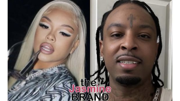 Latto Seemingly Confirms Romance w/ 21 Savage, Refers To Her ‘Husband’ During NYC Outing