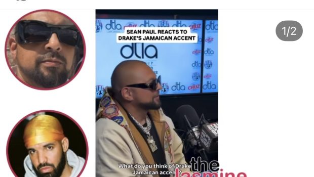 Reggae Star Sean Paul Admits Drake’s Jamaican Accent ‘Ain’t That Great’