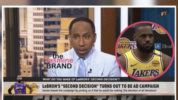 Stephen A. Smith Calls LeBron James’ ‘Second Decision’ Hennessy Ad Stunt ‘Corny’ & ‘Cringy’