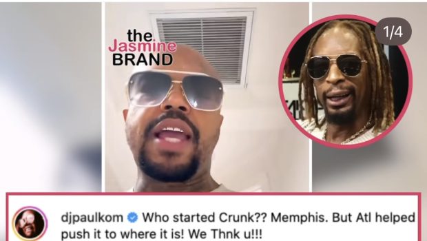 DJ Paul Of Three 6 Mafia Speaks Out After Lil Jon’s Comments On Origins Of Crunk Music, Says Memphis Started Genre, ‘Bu Atlanta Helped Push It To Where It Is’