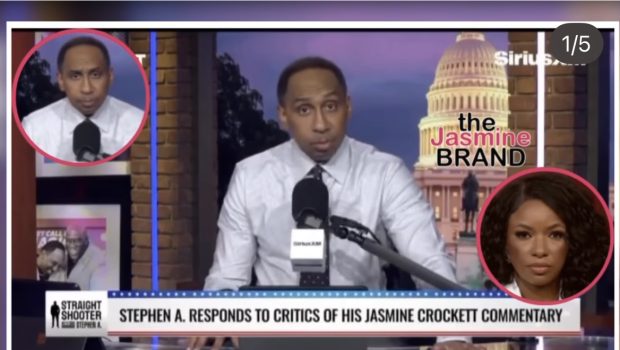 Stephen A. Smith Apologizes To Rep. Jasmine Crockett After Slamming Her For Criticizing Trump