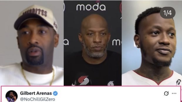 Retired NBA Star Gilbert Arenas Shares Shady Post Following Arrests Of Head Coach Chauncey Billups & Heat’s Player Terry Rozier