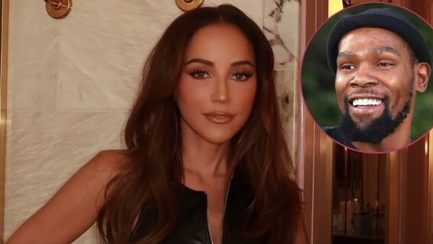 Kevin Durant Shoots His Shot at Sports Host Kay Adams During Interview