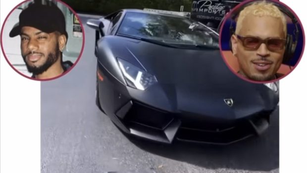 Bryson Tiller Gifts Chris Brown a Lamborghini to Celebrate Stadium Tour Success