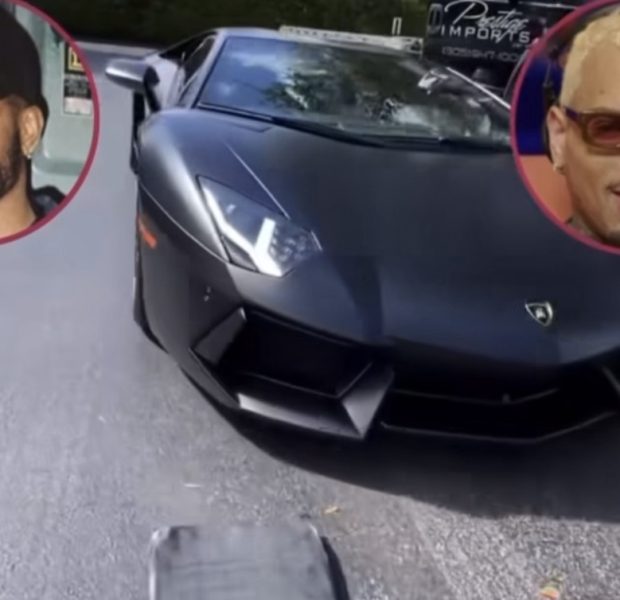 Bryson Tiller Gifts Chris Brown a Lamborghini to Celebrate Stadium Tour Success