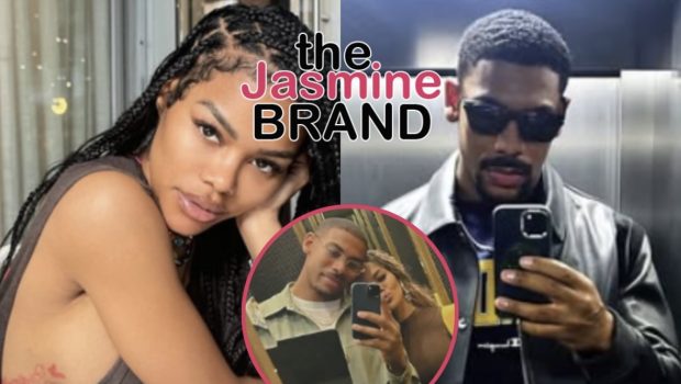 Teyana Taylor Not Ready To Call British Actor Aaron Pierre Her Boyfriend Just Yet, But Says He’s Her ‘Safe Space’