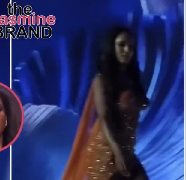 Miss Jamaica Rushed To Hospital After Falling Off Stage During Miss Universe Pageant, Team Asks For Prayers As Doctors ‘Conduct Tests To Ensure Her Full Recovery