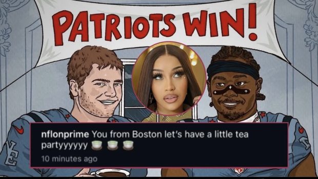 Cardi B Reference? NFL Quotes “Pretty & Petty” After Patriots Secure Their 8th Win in a Row