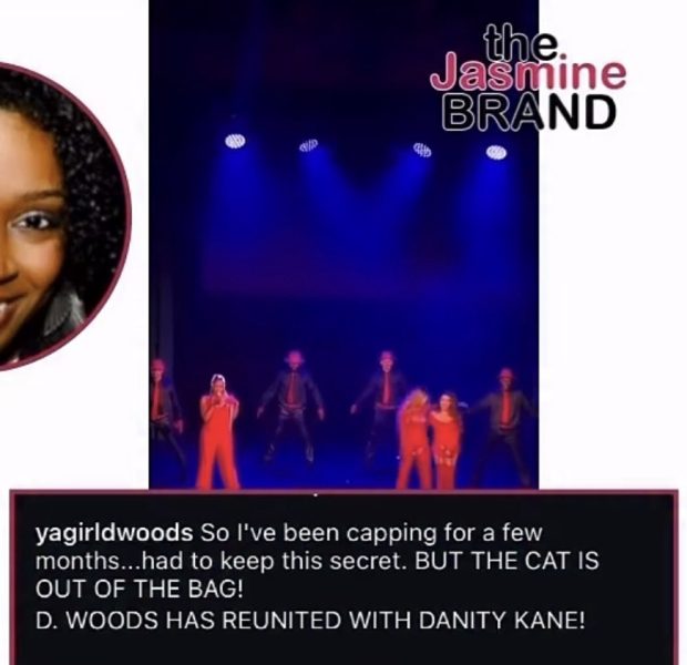 D. Woods Of Danity Kane Celebrates Being Back On Tour w/ Two Other Members Of The Group: ‘The Cat Is Out Of The Bag”
