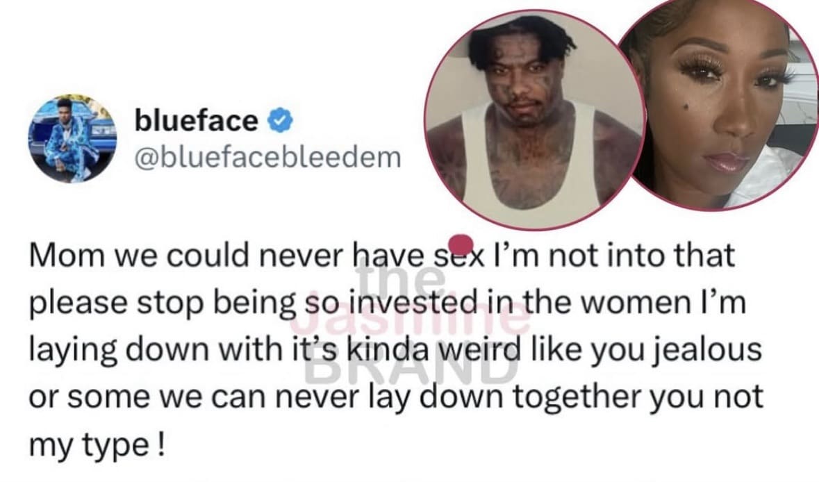 Say What?! Blueface Suggests His Mother Karlissa Saffold Wants To Sleep(02)