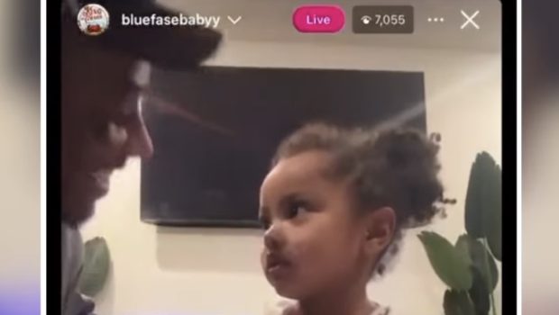 Blueface’s Daughter Threatens To Call The Police After He Grabs Her Arm, Warns You’re Gonna Go To Jail’