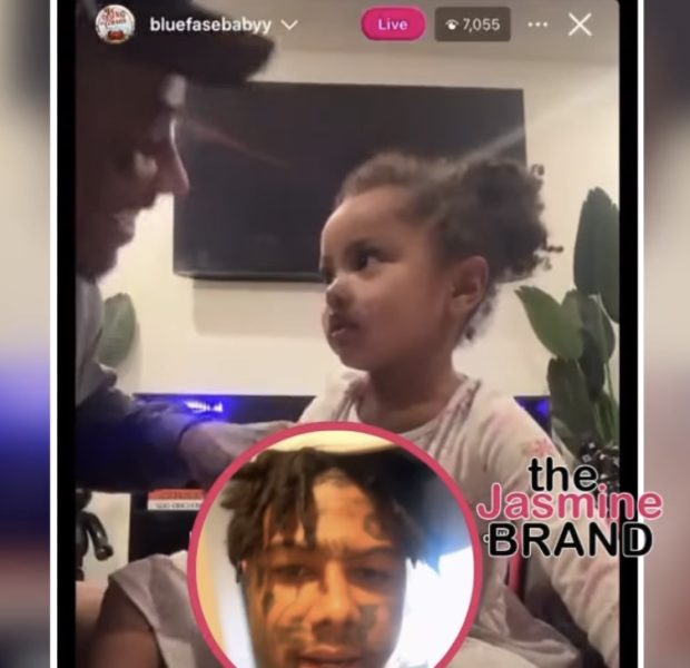 Blueface’s Daughter Threatens To Call The Police After He Grabs Her Arm, Warns You’re Gonna Go To Jail’