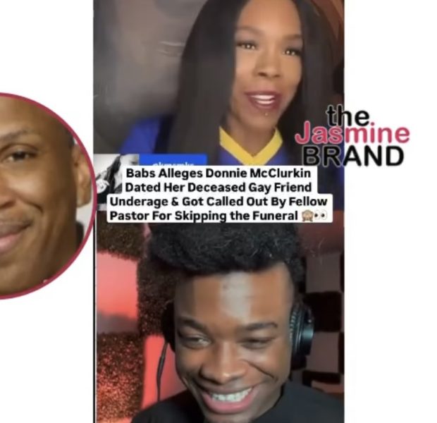 Da Band Rapper Babs Claims Gospel Star Donnie McClurkin Dated Her Gay Friend While He Was Underage