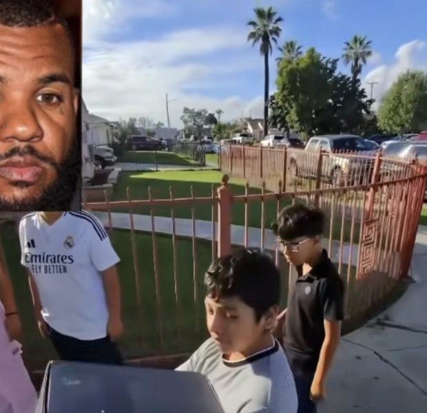 The Game Honors His Mom While Giving Away Xboxes to Kids in Compton