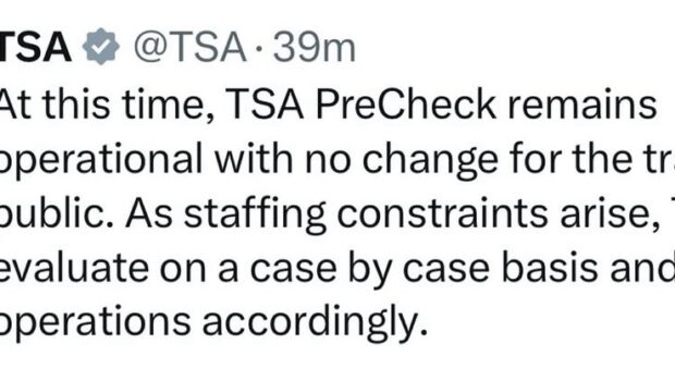 Update: TSA PreCheck Remains Fully Operational – Congressional ‘Courtesy Escorts’ Suspended Amid Staffing Concerns