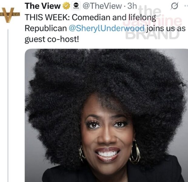Comedian Sheryl Underwood will be a guest-host next week on The View!