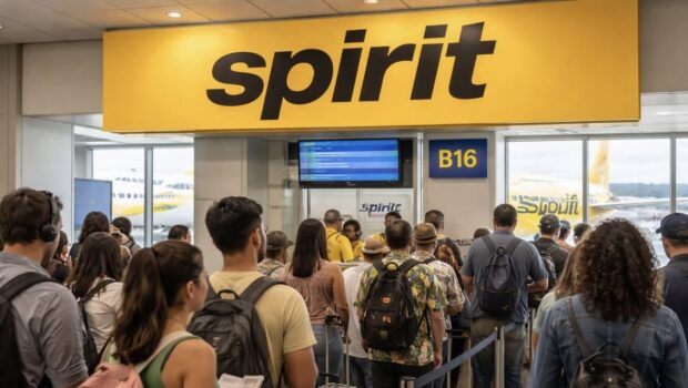 Spirit Airlines At Risk Of Liquidation As Fuel Costs Continue To Climb Amid Iran War