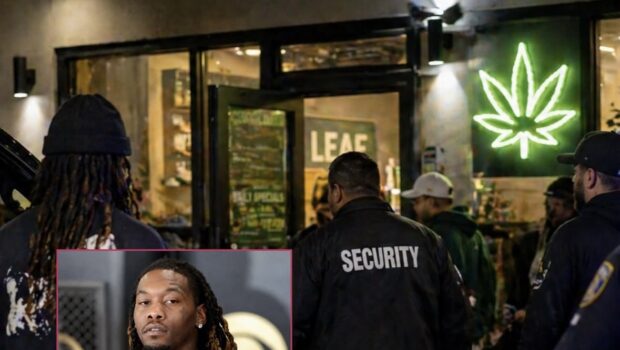 Offset Accuses Security Guard Of Spitting On Him Before Dispensary Fight – Denies Punching Him In Lawsuit