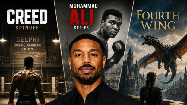 Michael B. Jordan Has New Amazon Projects Including ‘Creed’ Spinoff, Muhammad Ali Series & ‘Fourth Wing’