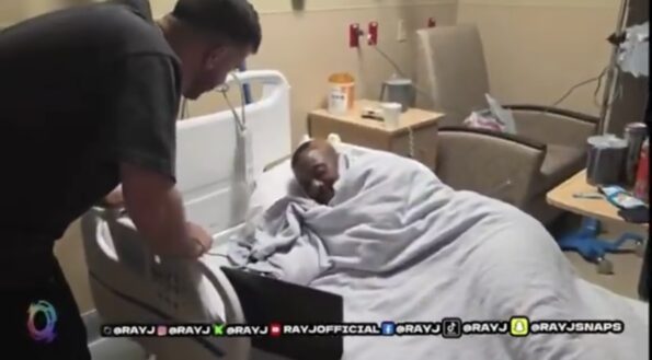 Ray J in hospital