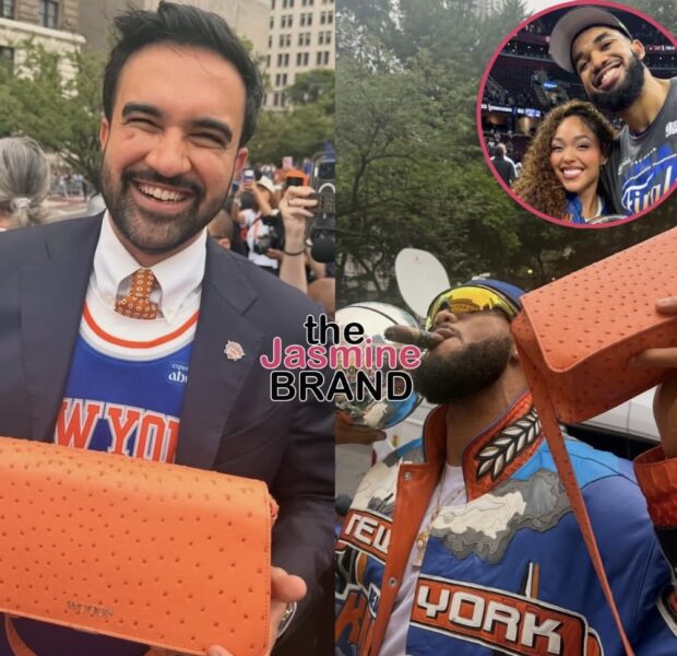 Jordyn Woods ‘Lucky Bag’ Makes It To Knicks Championship Parade