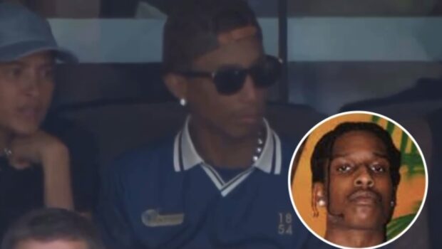 Pharrell Williams Mistaken For A$AP Rocky During Live FIFA Broadcast