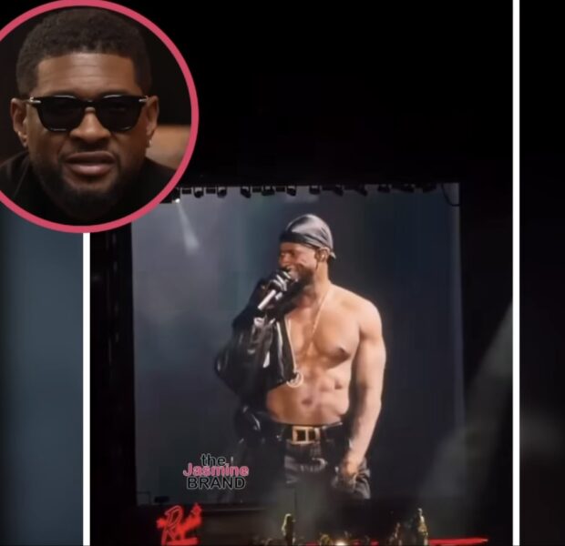Welp! Usher Drops Disclaimer Before Bringing Fan Up On Stage