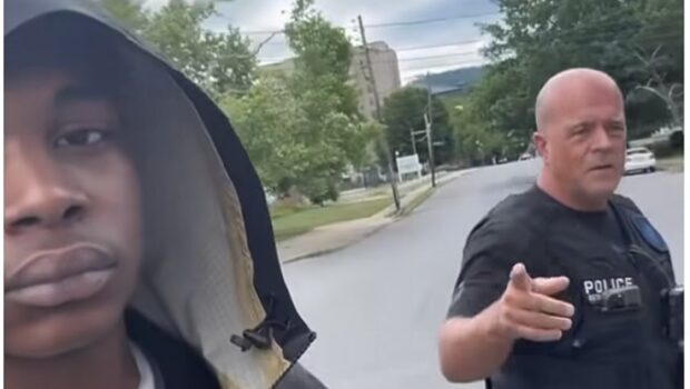 Concerned Father Shares Footage Of Son Being Followed By An Officer & Then Handcuffed For Reportedly Looking Suspicious While Wearing Hooded Jacket: This ‘Hurts My Heart’