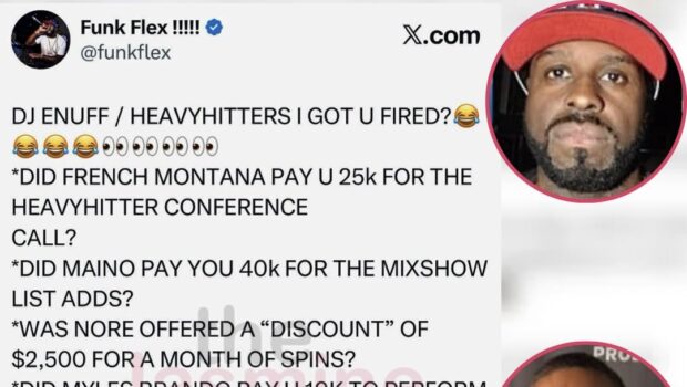 Funk Flex Accuses DJ Enuff Of Allegedly Taking Secret Payments To Push Music