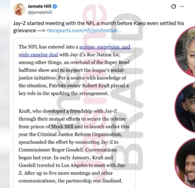 Journalist Jemele Hill Weighs In After Activist Mysonne Claims Colin Kaepernick Ghosted Insiders Who Helped With Protest Movement Before Settlement With NFL