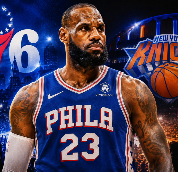 LeBron James’ First Game With Philadelphia 76ers Will Be Against Defending Champion Knicks