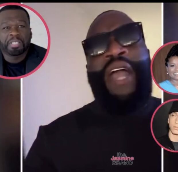 Still At It: Rick Ross Blasts 50 Cent Over Clash With “Power” Creator Courtney Kemp: ‘Be Loyal To The Black Woman The Way You Are To Eminem’
