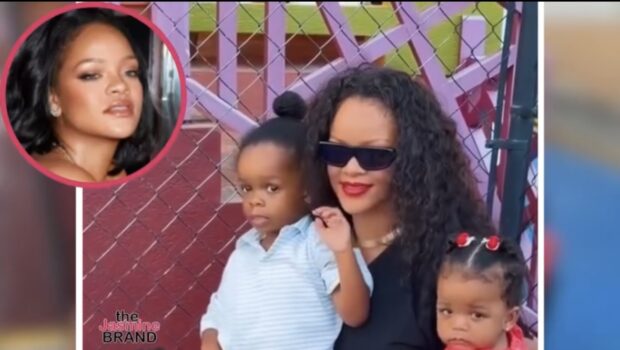 Rihanna Gives Rare Look At Kids While Visiting Childhood Home In Barbados