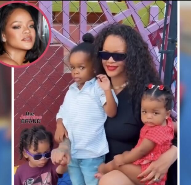 Rihanna Gives Rare Look At Kids While Visiting Childhood Home In Barbados