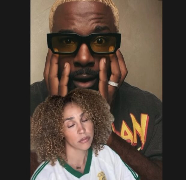 Lance Gross’ Wife Hilariously Reacts To Husband’s New Blonde Hair