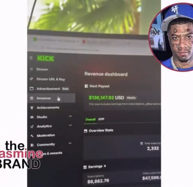 Blueface Claims He’s The Richest Rapper-Turned-Streamer After Making $136K In One Week-Denies Using Women For Content