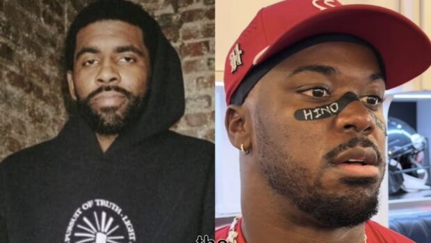 Kyrie Irving Steps In To Pay $11K Fine Given To NFL Star Azeez Al-Shaair For Wearing Deceased Palestinian Girl’s Name On His Eye Black During Game
