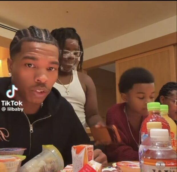 Lil Baby’s Japanese 7-Eleven Food Review w/ His Sons Jason & Loyal Turns Into Hilarious Chaos