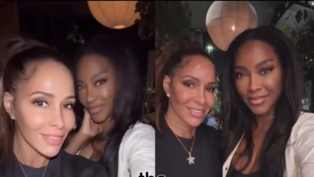 The Peaches Reunite! “RHOA” Alums Kenya Moore & Shereé Whitfield Spend Quality Girl Time Together