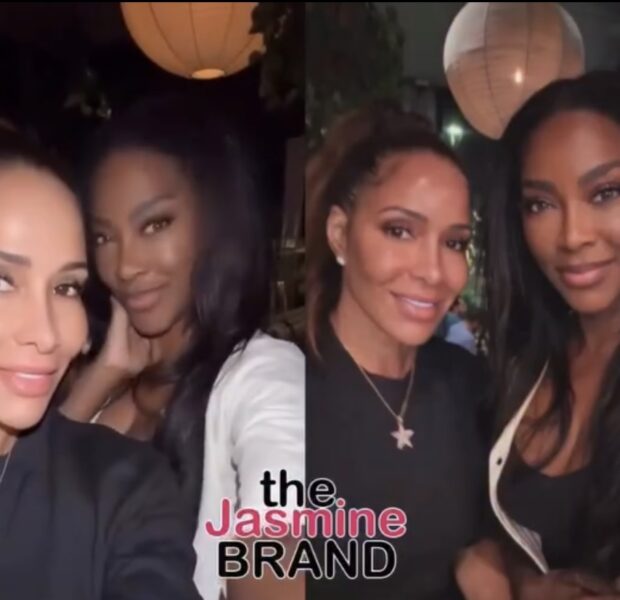 The Peaches Reunite! “RHOA” Alums Kenya Moore & Shereé Whitfield Spend Quality Girl Time Together