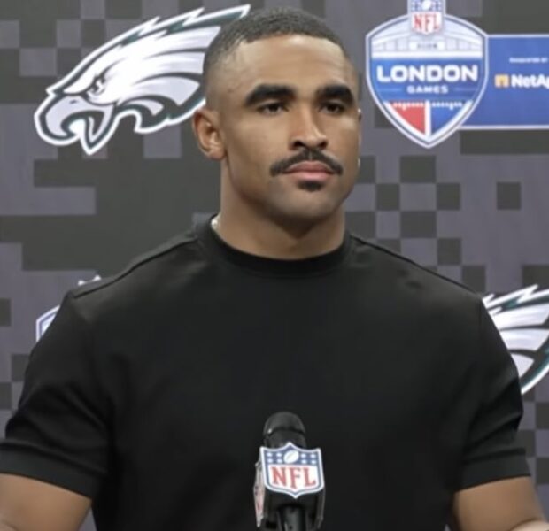 Prayers Up! Philadelphia Eagles QB Jalen Hurts To Sit Out Sunday’s Game Due To Blood Clot In Leg